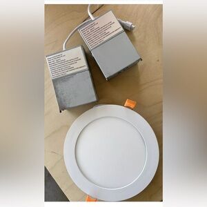 lighting 6.5” dimmable led slim recessed downlight 12w